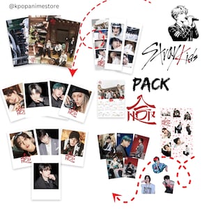 Stray Kids Fan Pack - Stay Kids HOPE album Photocard Set with photocards and polaroids