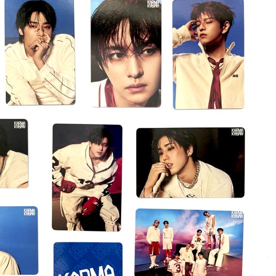 Stray Kids KARMAアルバムフォトカードセット - 両面Kポップフォト