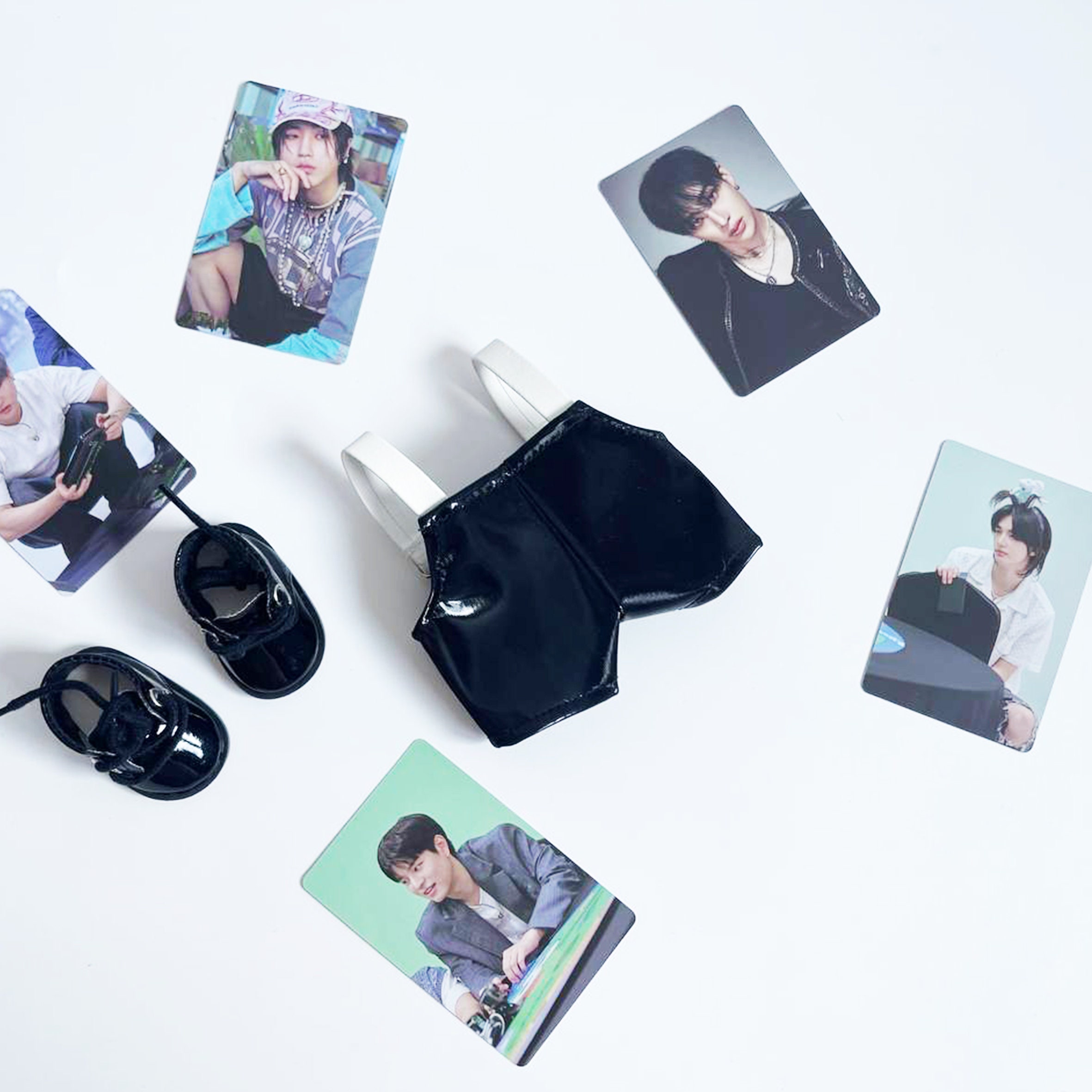 SKZOO服　オーダー・連絡用ページ Skzoo Black Overalls Clothes Set: Stray Kids Plush Toy Outfit - Etsy