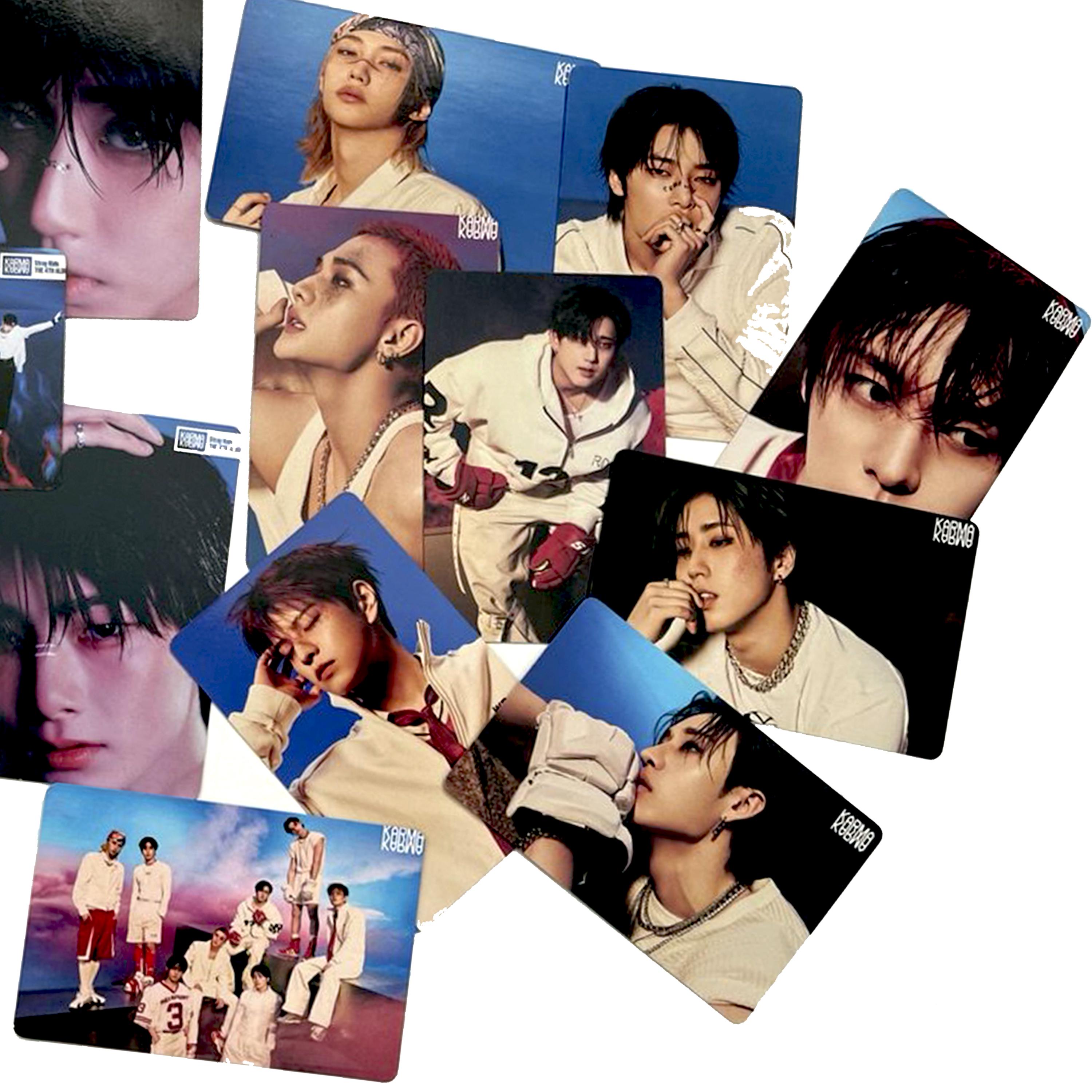 Stray Kids KARMAアルバムフォトカードセット - 両面Kポップフォト 