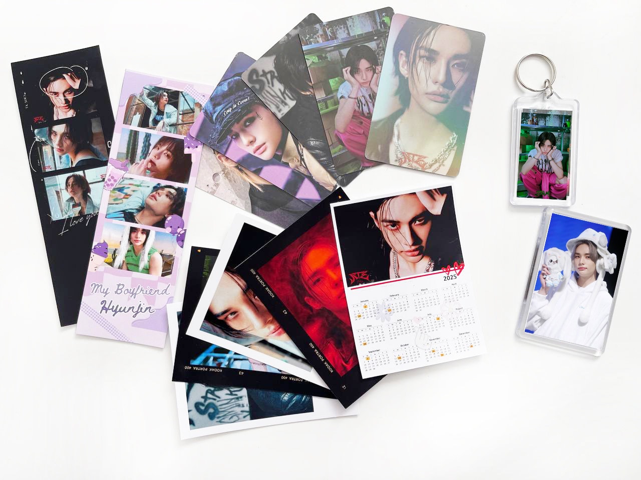 Hyunjin Stray Kids Bias Gift Box With Jiniret SKZOO Toy and