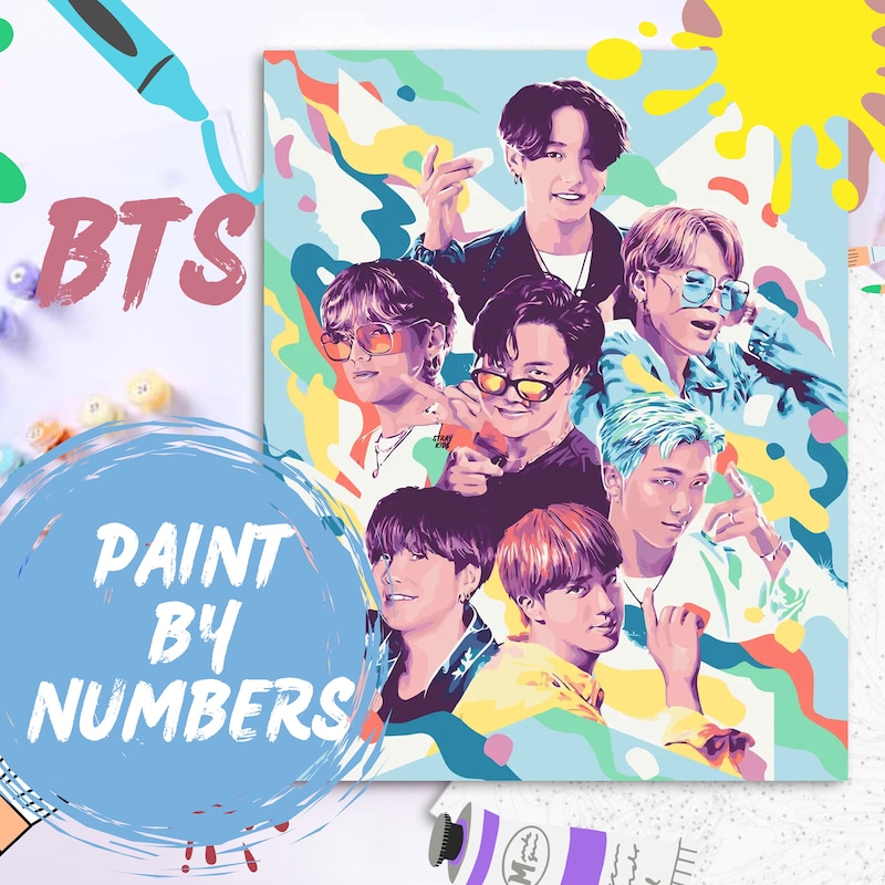 Paint by Numbers - Etsy