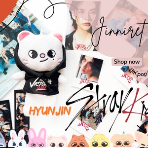 Skzoo Jiniret Kpop Plush - Stray Kids Merch and Gifts for Fans