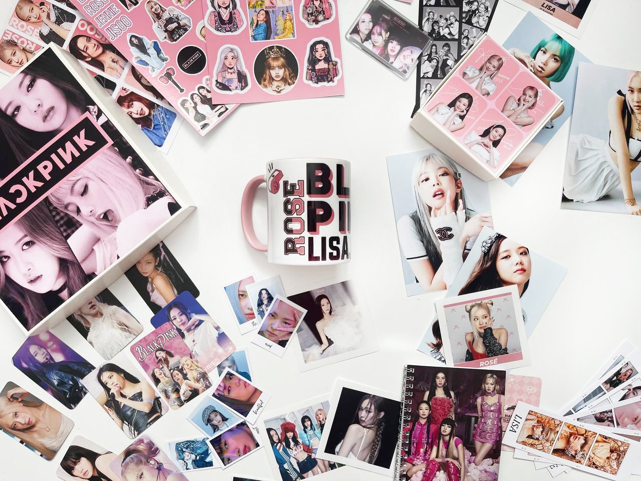 Black Pink Mystery Box With Black Pink Plush Toy - Kpop Gift Box