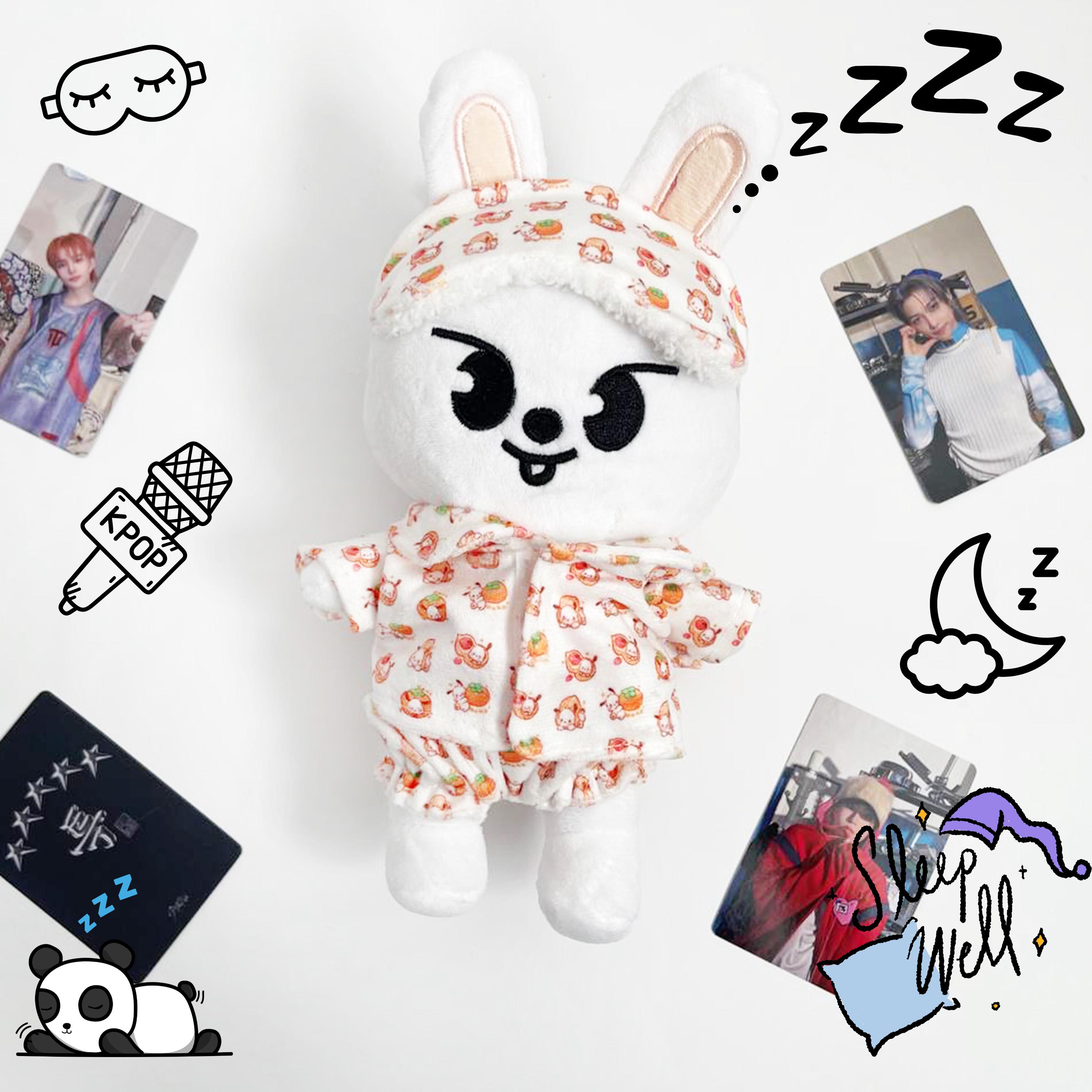 SKZOO 10CM PLUSH OUTFIT ペンミ パピーム フォクシニー Stray Kids SKZOO 10CM PLUSH OUTFIT - SKZ 5'CLOCK - JYP SHOP