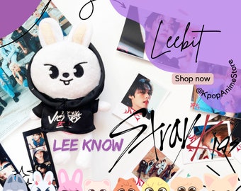 Leebit Skzoo Toy, Lee Know Stray Kids SKZ Plush, Kpop Gifts