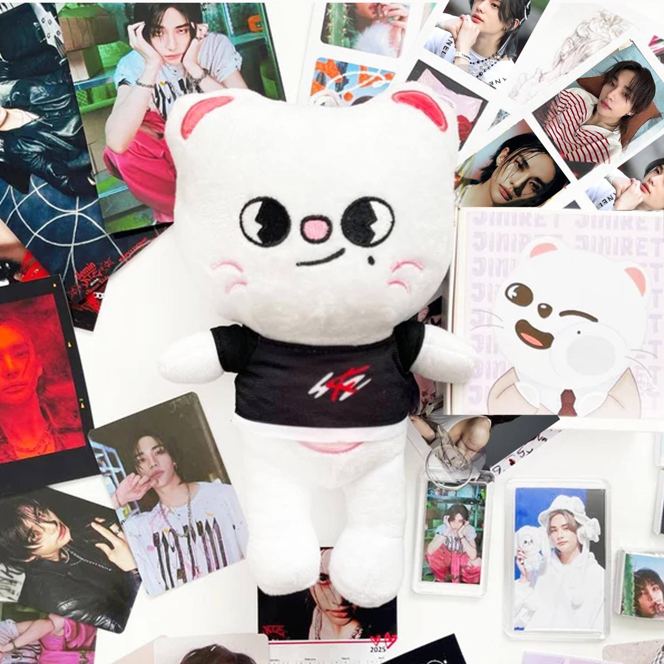 Hyunjin Stray Kids Bias Gift Box With Jiniret SKZOO Toy and