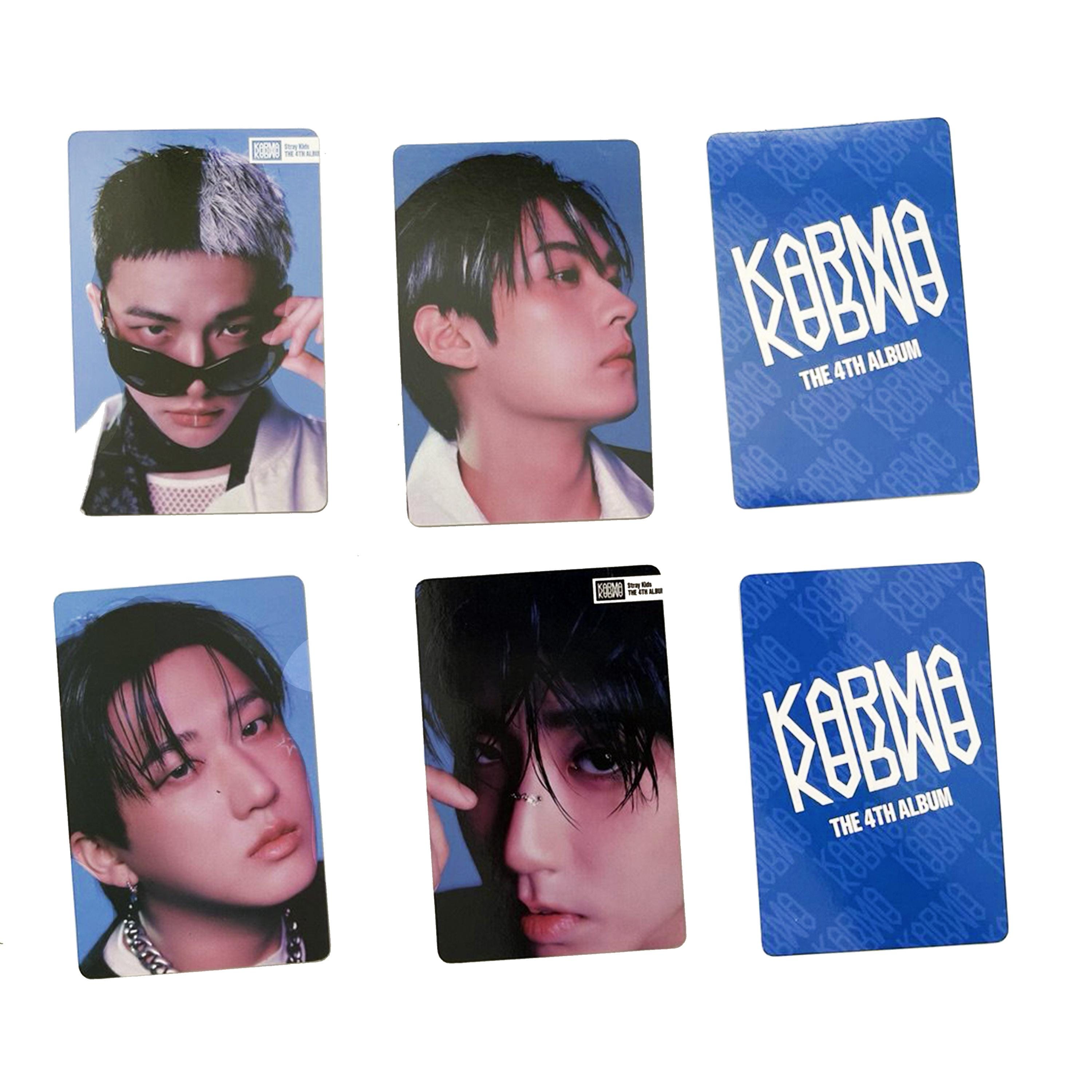 Stray Kids KARMAアルバムフォトカードセット - 両面Kポップフォト