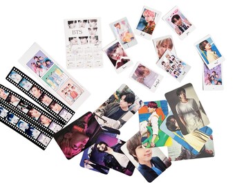 BTS Photocard Pack: Polaroid Set, Stickers & 2025 Calendar - Etsy