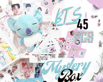 Buy BTS Mystery Box: BT21 Plush Toy, Photo Cards & Stickers Online