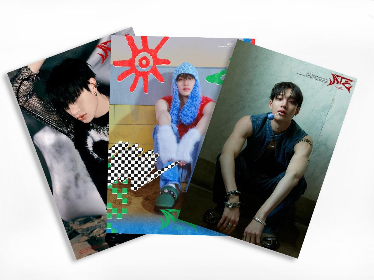 Bang Chan Stray Kids Bias Pack Stay Kids Ate Album Photocard Set