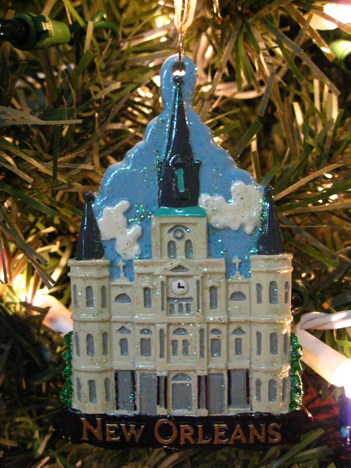 New Orleans Christmas Ornaments 2 Piece Box Set gift French Etsy