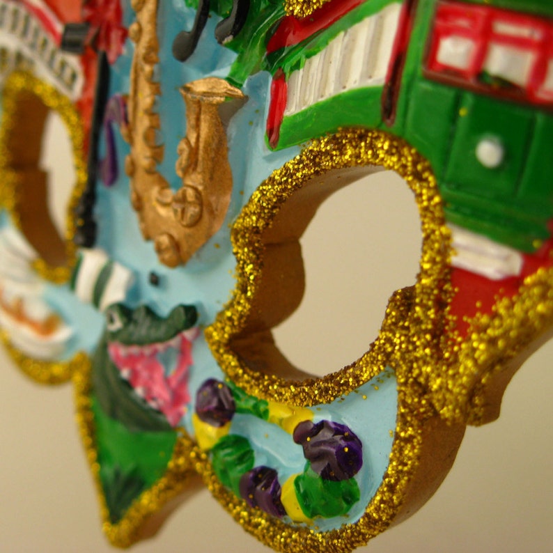 New Orleans Christmas Ornament gift French quarter church Etsy