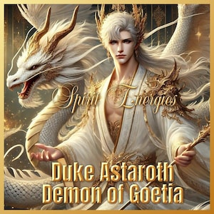 Astaroth Demon Goetia Direct Portal & Pact - Spirit Companion Binding - Angel, Djinn, Dragon, Fairy, Spell, Crystal, Custom Conjure, guides