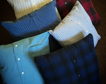 Button-Up Shirt Pillowcase with Zipper (each)