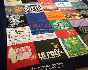 Personalized Memory Blanket - Embroidery options