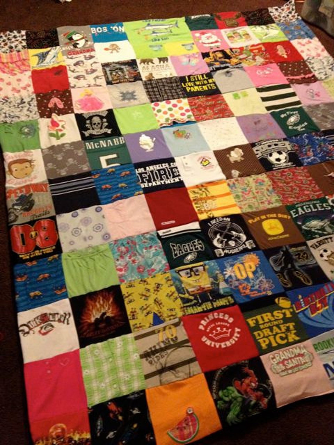 memory blankets made from shirts