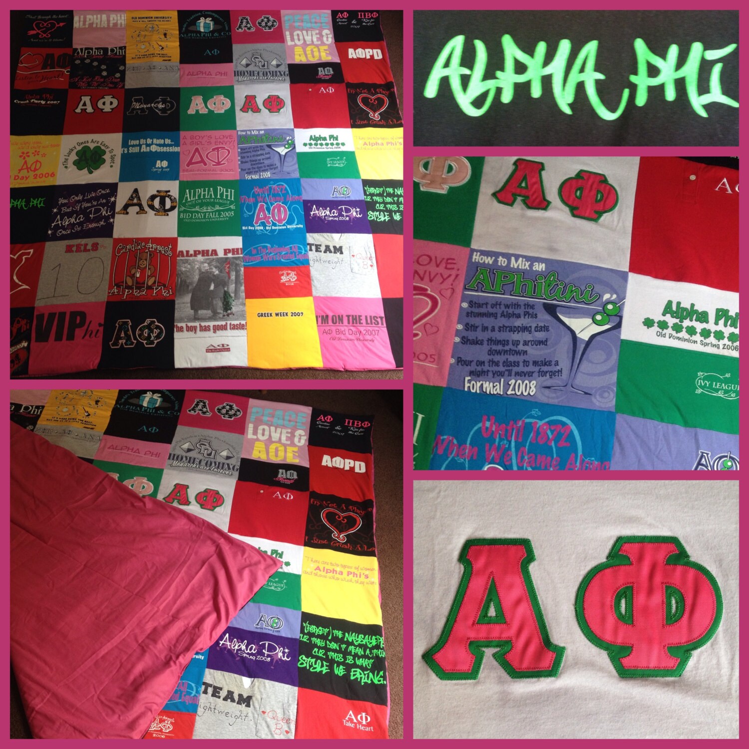 Custom T Shirt Memory Blanket Keepsake Unlimited Shirts Etsy