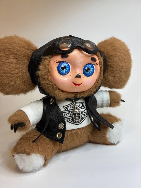 ヴィンテージ　チェブラーシカ　ぬいぐるみ ソビエト チェブラーシカ ぬいぐるみ ヴィンテージ チェブラーシカ