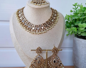 Conjuntos de collares con espejos