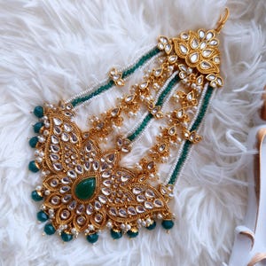 Jhumar/Passa/ Side Tikka in Golden and Silver