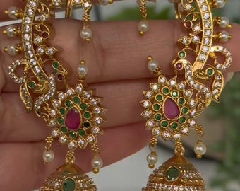 Ear cuff jhumke