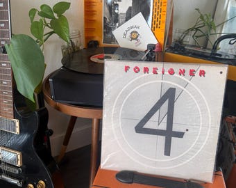 Vintage 1981 Foreigner - 4 vinylskivor