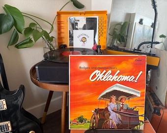 Vintage 1956 Rodger’s & Hammerstein’s Oklahoma! Vinyl Record Album