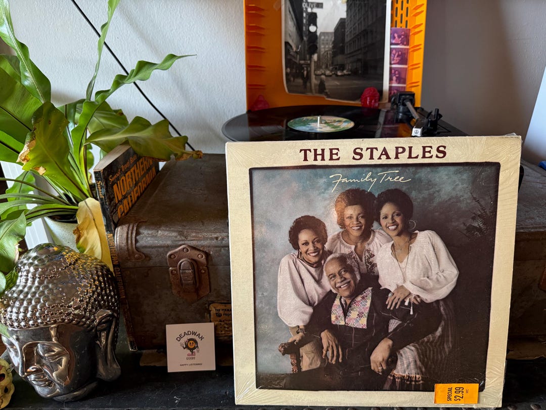 vintage-1977-the-staples-family-tree-vinyl-record-album-etsy