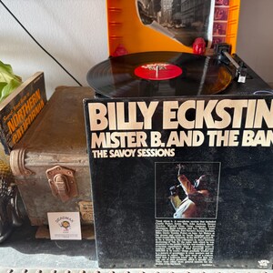 Vintage 1976 Billy Eckstine - Mister B & The Band - The Savoy Sessions Vinyl Record Album Set