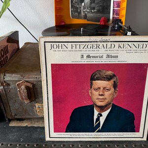 Jahrgang 1963 John Fitzgerald Kennedy - Eine Gedenkalbum Schallplatte