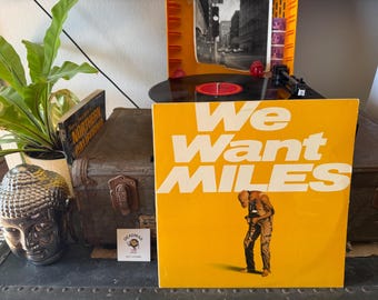 Vintage 1982 Miles Davis - We Want Miles set vinylplaten