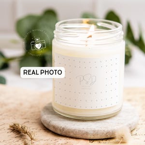 Lumient Candle Mockup White Glass Candle Mockup 9 oz Glass Candle Mockup 9 oz candle mockup PSD JPG PNG Real Photo Smart Mock