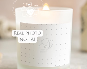 11 oz kaarsmodel Matglas kaarsmodel Matglas kaarsmodel Printify Frosted kaars PSD Smart-object JPG PNG Echte foto
