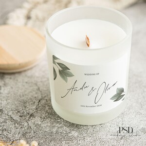 Frosted Glass Candle Mockup Frosted Candle Mockup 11 oz candle mockup Printify Frosted Candle PSD Smart Object Real Photo image 6