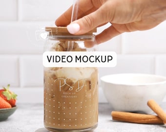 16 oz sipper glazen videomodel 16 oz glazen blikje Mockup Printify glazen blikje Mockup glas bierblikje Mockup glazen blikje 16 oz mockup video
