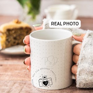 White Mug Mockup Real Photo 11 oz Mug Mockup Printify Mug PSD Ceramic Mug Mock Up Photopea Coffee Mug mockup Photoshop Smart Object
