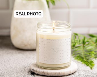 Printify Candle Mockup Candle Builders White Candle Mockup 9 oz Glass Candle Mockup 9 oz candle mockup PSD Smart Object JPG PNG Real Photo