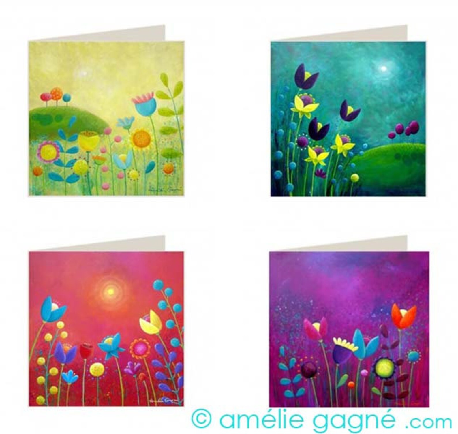 Blank Greeting Card Note Card notecard Art Card Etsy