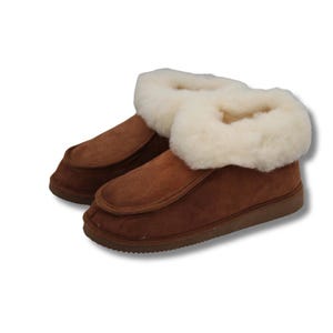 Stiefeletten aus Schaffell