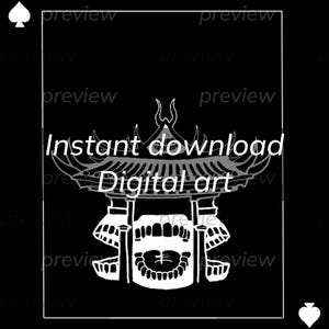 Sukuna: King of Curses, Domain Expansion, Malevolent Shrine, JJK, Jujutsu Kaisen, card design