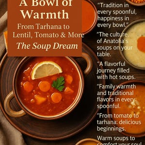 A Bowl of Warmth – Traditional Turkish Soup Recipes (PDF Ebook)