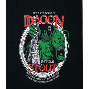 Dagon Imperial Stout unisex t-shirt sizes S-4XL