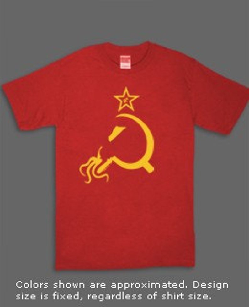 Comrade Cthulhu unisex t-shirt size S-4XL image 1