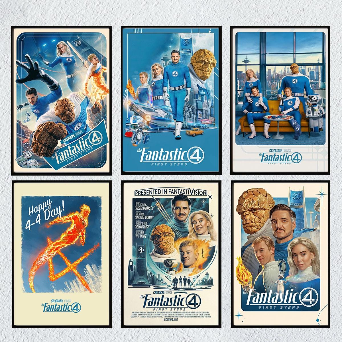 Fantastic Four Poster - Etsy