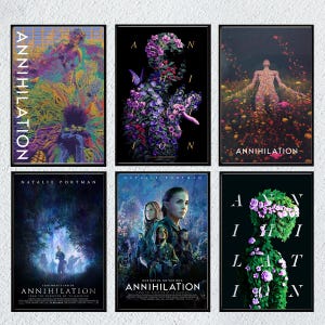 Annihilation 2018 Movie Poster Wall Art Room Decor Film Poster Wall Decor Limited Edition Collectible Personalised Poster Gift