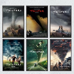 Twister Movie Poster Wall Art Room Decor Film Poster Wall Decor Limited Edition Collectible Personalised Poster Gift
