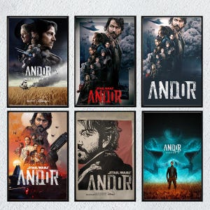 Andor 2025 Film Poster Wandkunst Zimmer Dekor Film Poster Wand Dekor Limited Edition Sammlerstück Personalisiertes Poster Geschenk