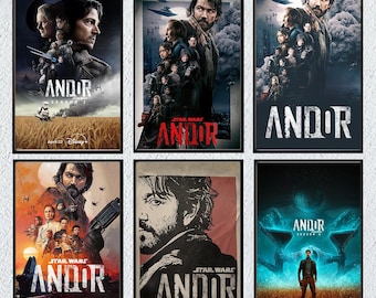 Andor 2025 Movie Poster Wall Art Room Decor Film Poster Wall Decor Limited Edition Collectible Personalised Poster Gift