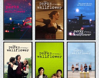 The Perks of Being a Wallflower Movie Poster Wall Art Room Decor Film Poster Wall Decor Limited Edition Collectible Personalised Poster Gift